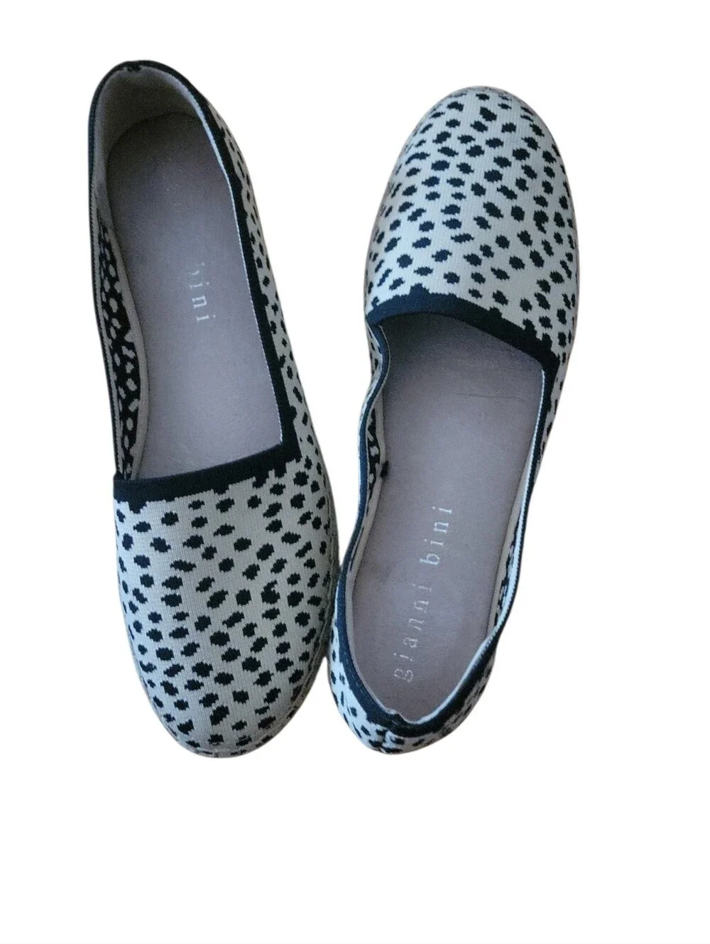 Gianni Bini Shyleah Slip-On Women's Leopard Print Stretch Platform Espadrilles
